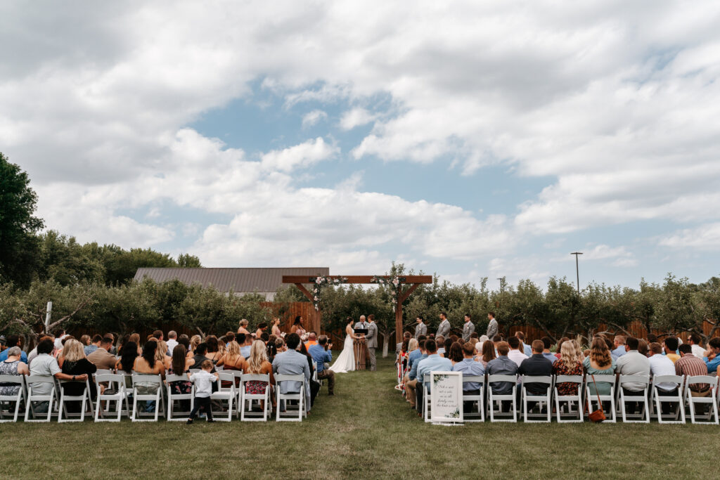 Meadow Barn at Country Orchards wedding venue in Sioux Falls, SD
