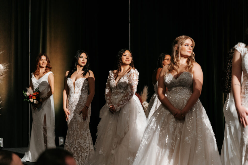 Sioux Falls Bridal Show wedding dress runway show